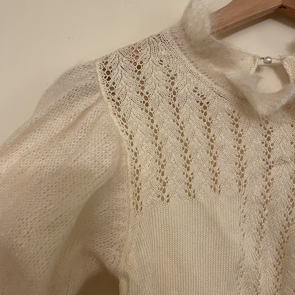 Rouje Ange Mohair Knit Size 34 - Picture 3 of 6